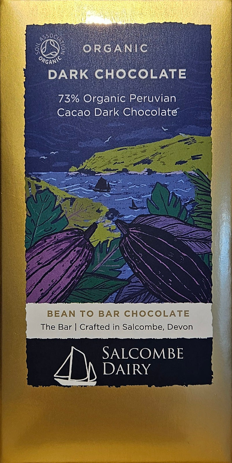 Salcombe organic Dark Chocolate Bar